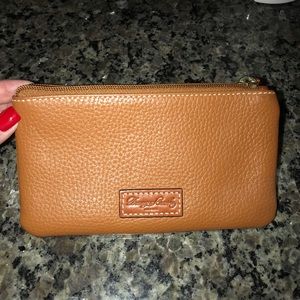Dooney & Bourke pebble grain leather coin purse